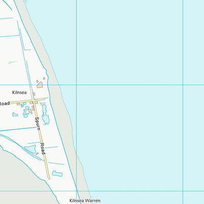 UK Topographic Maps East Riding of Yorkshire (TA41) digital map