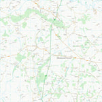 UK Topographic Maps East Staffordshire District (B) (SK12) digital map