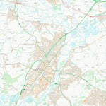 UK Topographic Maps East Staffordshire District (B) (SK22) digital map