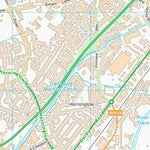 UK Topographic Maps East Staffordshire District (B) (SK22) digital map