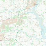 UK Topographic Maps East Suffolk District (TM24) digital map