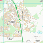 UK Topographic Maps East Suffolk District (TM24) digital map