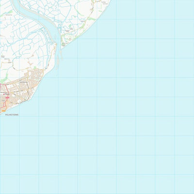 UK Topographic Maps East Suffolk District (TM33) digital map