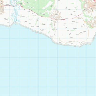 UK Topographic Maps Eastbourne District (B) (TV59) digital map