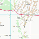 UK Topographic Maps Eastbourne District (B) (TV59) digital map