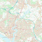 UK Topographic Maps Eastleigh District (B) (SU41) digital map