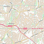 UK Topographic Maps Eastleigh District (B) (SU41) digital map