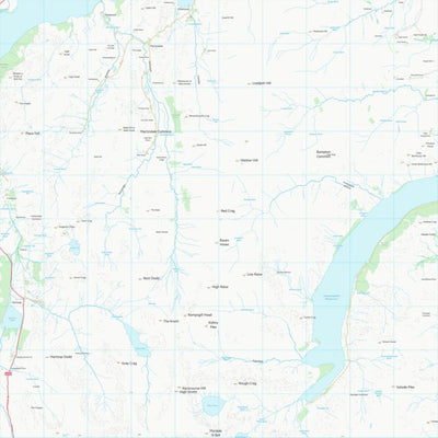 UK Topographic Maps Eden District (NY41) digital map