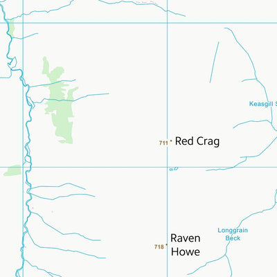 UK Topographic Maps Eden District (NY41) digital map