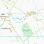 UK Topographic Maps Eden District (NY43) digital map