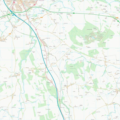 UK Topographic Maps Eden District (NY52) digital map