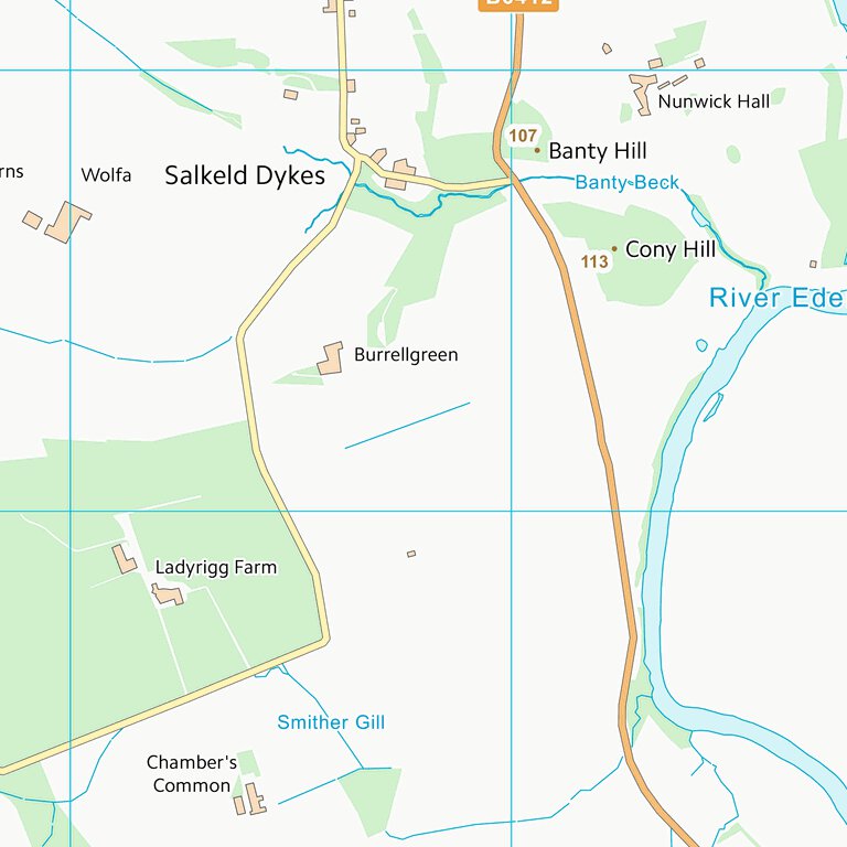 Eden District (NY53) Map by UK Topographic Maps | Avenza Maps