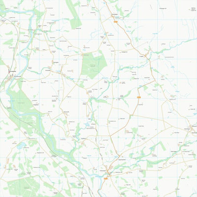 UK Topographic Maps Eden District (NY54) digital map