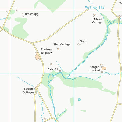 UK Topographic Maps Eden District (NY54) digital map