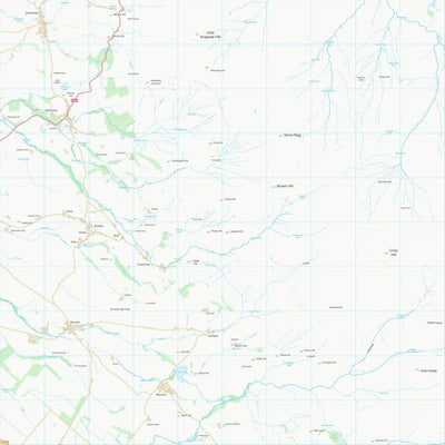 UK Topographic Maps Eden District (NY63) digital map