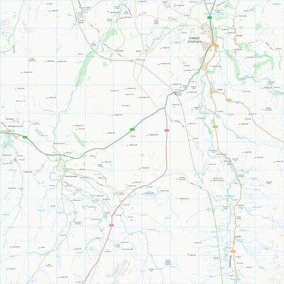 UK Topographic Maps Eden District (NY70) digital map