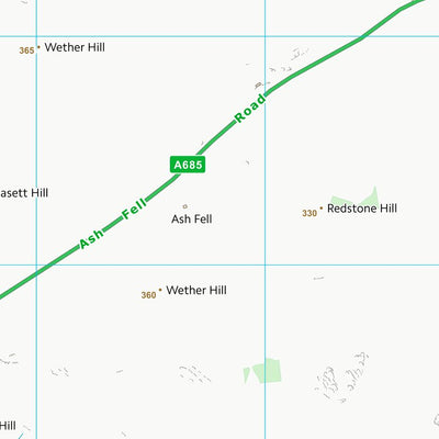 UK Topographic Maps Eden District (NY70) digital map