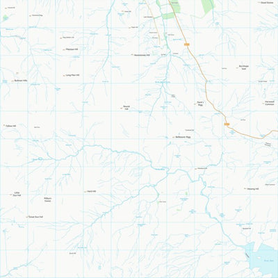 UK Topographic Maps Eden District (NY73) digital map