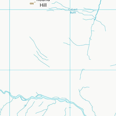UK Topographic Maps Eden District (NY73) digital map