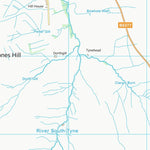 UK Topographic Maps Eden District (NY73) digital map