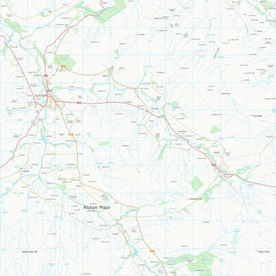 UK Topographic Maps Eden District (NY74) digital map