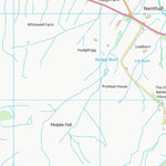 UK Topographic Maps Eden District (NY74) digital map