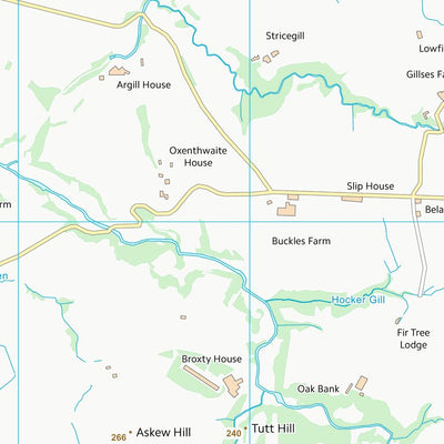 UK Topographic Maps Eden District (NY81) digital map