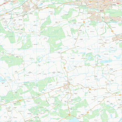 UK Topographic Maps Falkirk (NS87) digital map