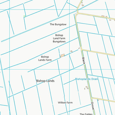 UK Topographic Maps Fenland District (TF30) digital map