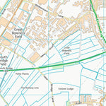 UK Topographic Maps Fenland District (TF40) digital map