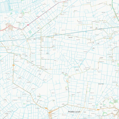 UK Topographic Maps Fenland District (TL39) digital map