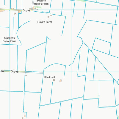 UK Topographic Maps Fenland District (TL39) digital map