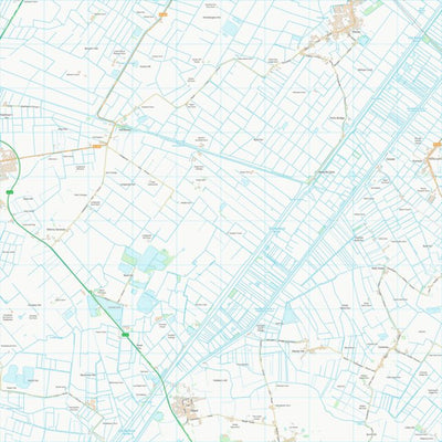 UK Topographic Maps Fenland District (TL48) digital map