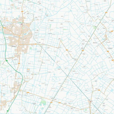 UK Topographic Maps Fenland District (TL49) digital map