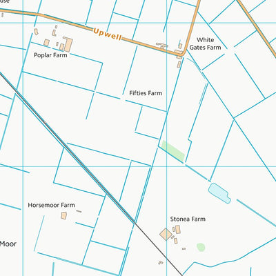UK Topographic Maps Fenland District (TL49) digital map