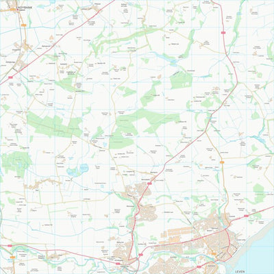 UK Topographic Maps Fife (NO30) digital map