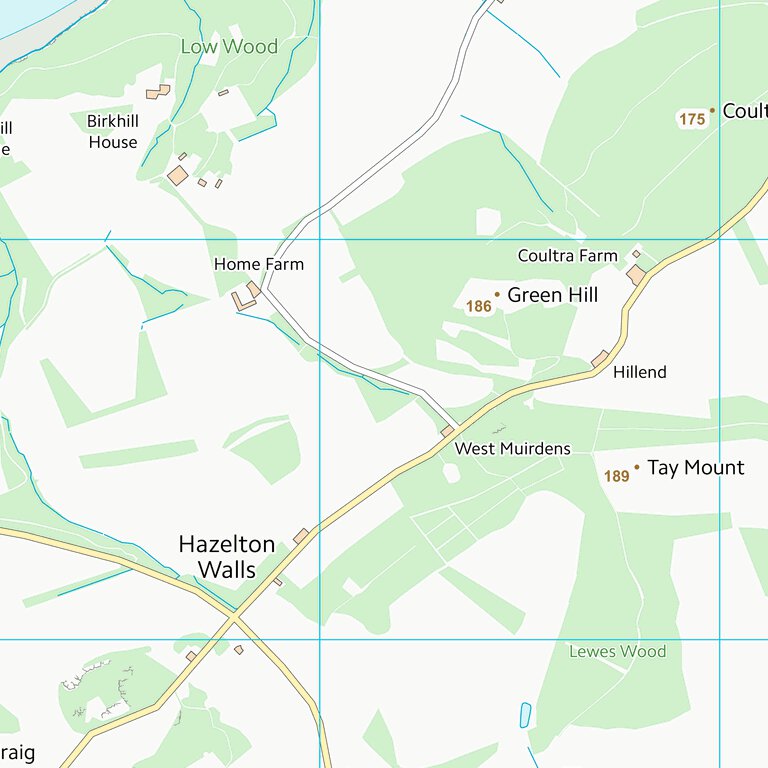 Fife Postcode Breakdown Map Fife (NO32) Map by UK Topographic Maps | Avenza Maps