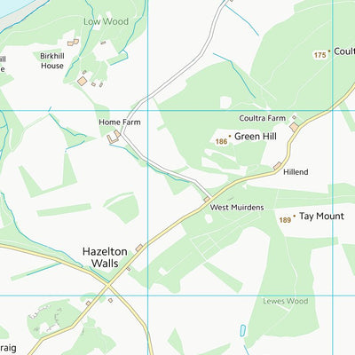 UK Topographic Maps Fife (NO32) digital map