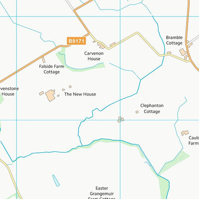 UK Topographic Maps Fife (NO50) digital map