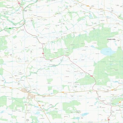 UK Topographic Maps Fife (NT09) digital map