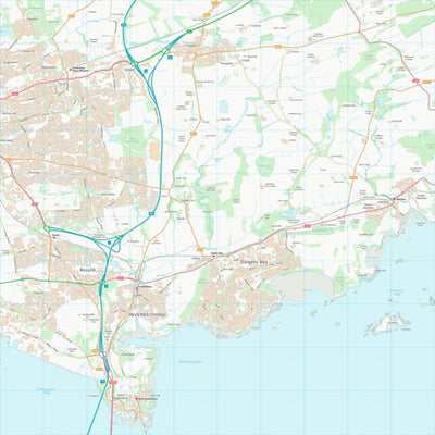 UK Topographic Maps Fife (NT18) digital map