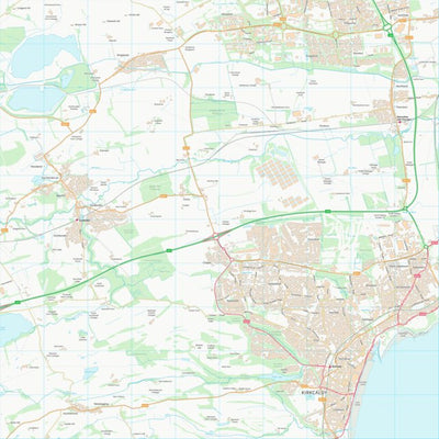 UK Topographic Maps Fife (NT29) digital map