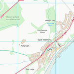 UK Topographic Maps Fife (NT39) digital map