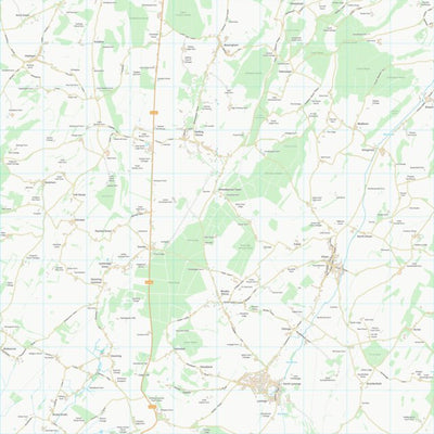 UK Topographic Maps Folkestone and Hythe District (TR14) digital map