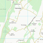 UK Topographic Maps Folkestone and Hythe District (TR14) digital map