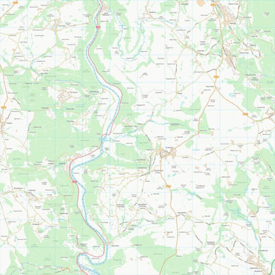 UK Topographic Maps Forest of Dean District (SO50) digital map