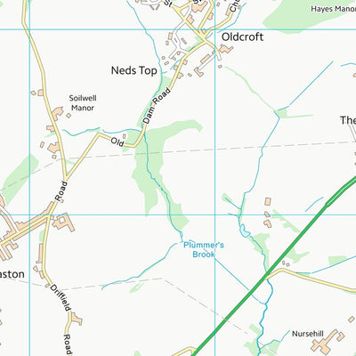 UK Topographic Maps Forest of Dean District (SO60) digital map