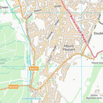 UK Topographic Maps Forest of Dean District (SO61) digital map