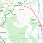 UK Topographic Maps Forest of Dean District (SO73) digital map