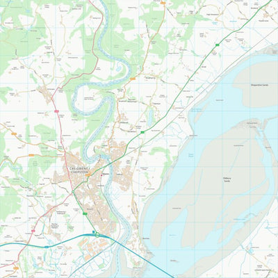 UK Topographic Maps Forest of Dean District (ST59) digital map